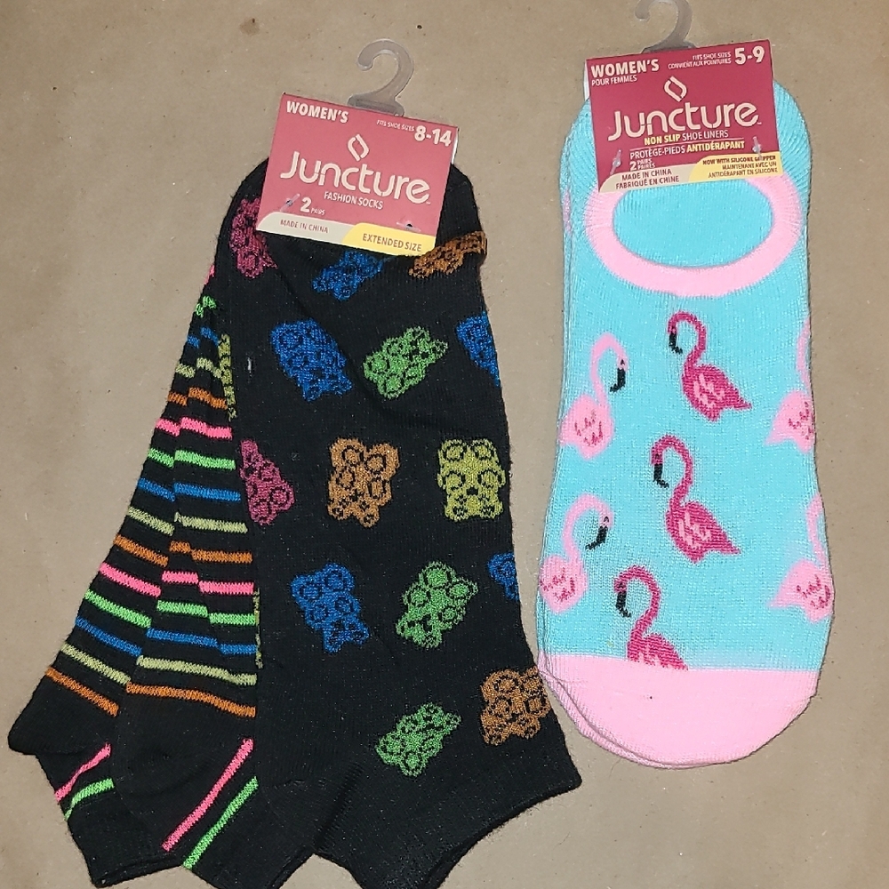 Juncture Women's Colorful Socks Set